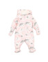 Kenzo kids combinezon bebe culoarea roz - Pled.ro