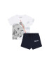 Kenzo kids compleu copii culoarea alb - Pled.ro