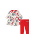 Kenzo kids compleu copii culoarea alb - Pled.ro