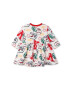 Kenzo kids compleu copii culoarea alb - Pled.ro