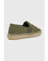 Kenzo kids espadrile copii culoarea verde - Pled.ro