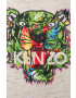 Kenzo kids hanorac de bumbac pentru copii culoarea alb cu imprimeu - Pled.ro