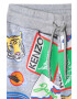 Kenzo kids pantaloni scurți din bumbac pentru copii culoarea gri - Pled.ro