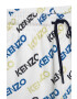 Kenzo kids pantaloni scurți din bumbac pentru copii culoarea alb - Pled.ro