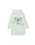 Kenzo kids rochie fete culoarea gri mini drept - Pled.ro