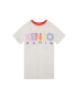 Kenzo kids rochie fete culoarea bej mini drept - Pled.ro