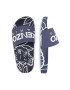 Kenzo kids slapi copii culoarea albastru marin - Pled.ro