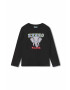 Kenzo kids tricou culoarea negru cu imprimeu - Pled.ro