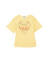 Kenzo kids tricou de bumbac pentru copii culoarea galben - Pled.ro