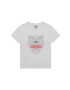 Kenzo kids tricou de bumbac pentru copii culoarea alb - Pled.ro