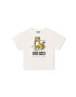 Kenzo kids tricou de bumbac pentru copii culoarea gri cu imprimeu - Pled.ro