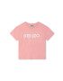 Kenzo kids tricou de bumbac pentru copii culoarea roz - Pled.ro