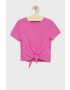 Kids Only tricou de bumbac pentru copii culoarea violet - Pled.ro