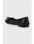 Kurt Geiger London balerini de piele Eagle Ballerina culoarea negru 9790600109 - Pled.ro