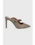 Kurt Geiger London papuci Duke culoarea auriu - Pled.ro