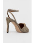 Kurt Geiger London sandale culoarea bej - Pled.ro