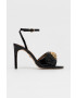 Kurt Geiger London sandale de piele Kensington Sand culoarea negru - Pled.ro