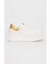 Kurt Geiger London sneakers din piele Laney Pumped culoarea alb 9991919109 - Pled.ro