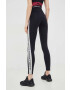 Labellamafia leggins de antrenament Essentials femei culoarea negru cu imprimeu - Pled.ro