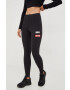 Labellamafia leggins de antrenament Go On femei culoarea negru neted - Pled.ro