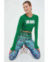 Labellamafia longsleeve Brave femei culoarea verde - Pled.ro