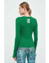 Labellamafia longsleeve Brave femei culoarea verde - Pled.ro