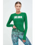 Labellamafia longsleeve Brave femei culoarea verde - Pled.ro