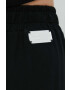 Labellamafia pantaloni de trening femei culoarea negru cu imprimeu - Pled.ro