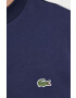 Lacoste bluză barbati culoarea albastru marin neted SH9608-132 - Pled.ro