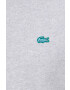 Lacoste bluza barbati culoarea gri neted - Pled.ro