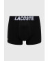 Lacoste Lasoste boxeri (3-pack) barbati culoarea negru - Pled.ro