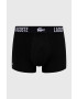 Lacoste boxeri 3-pack barbati culoarea negru - Pled.ro