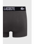 Lacoste boxeri 3-pack barbati culoarea negru - Pled.ro