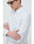 Lacoste camasa de in cu guler button-down regular - Pled.ro