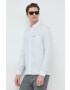 Lacoste camasa de in cu guler button-down regular - Pled.ro