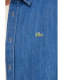 Lacoste camasa jeans barbati cu guler clasic regular - Pled.ro