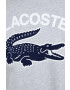 Lacoste hanorac de bumbac barbati culoarea gri modelator - Pled.ro