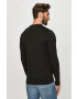 Lacoste Longsleeve din bumbac culoarea negru material neted TH2040-031 - Pled.ro