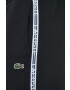 Lacoste pantaloni de trening culoarea negru cu imprimeu - Pled.ro