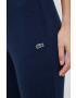 Lacoste pantaloni de trening femei culoarea albastru marin - Pled.ro