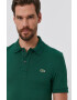 Lacoste polo de bumbac culoarea verde neted PH4012.-132 - Pled.ro