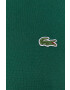 Lacoste polo de bumbac culoarea verde neted PH4012.-132 - Pled.ro