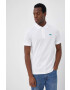 Lacoste polo de bumbac culoarea albastru marin neted PH4014.-001 - Pled.ro