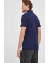 Lacoste polo de bumbac culoarea albastru marin neted PH4014.-001 - Pled.ro