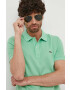 Lacoste polo de bumbac culoarea verde neted PH4012-001 - Pled.ro