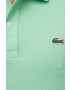 Lacoste polo de bumbac culoarea verde neted PH4012-001 - Pled.ro