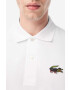 Lacoste polo de bumbac x Netflix culoarea alb cu imprimeu PH7057-VIR - Pled.ro