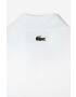 Lacoste polo de bumbac x Netflix culoarea alb cu imprimeu PH7057-VIR - Pled.ro