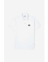 Lacoste polo de bumbac x Netflix culoarea alb cu imprimeu PH7057-VIR - Pled.ro