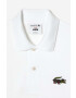 Lacoste polo de bumbac x Netflix culoarea alb cu imprimeu PH7057-VIR - Pled.ro